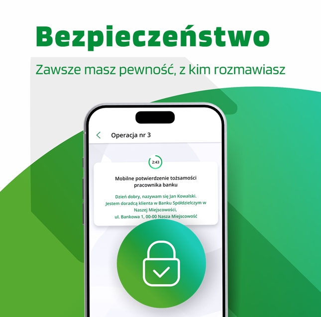 Bezpieczeństwo - Zawsze masz pewność z kim rozmawiasz