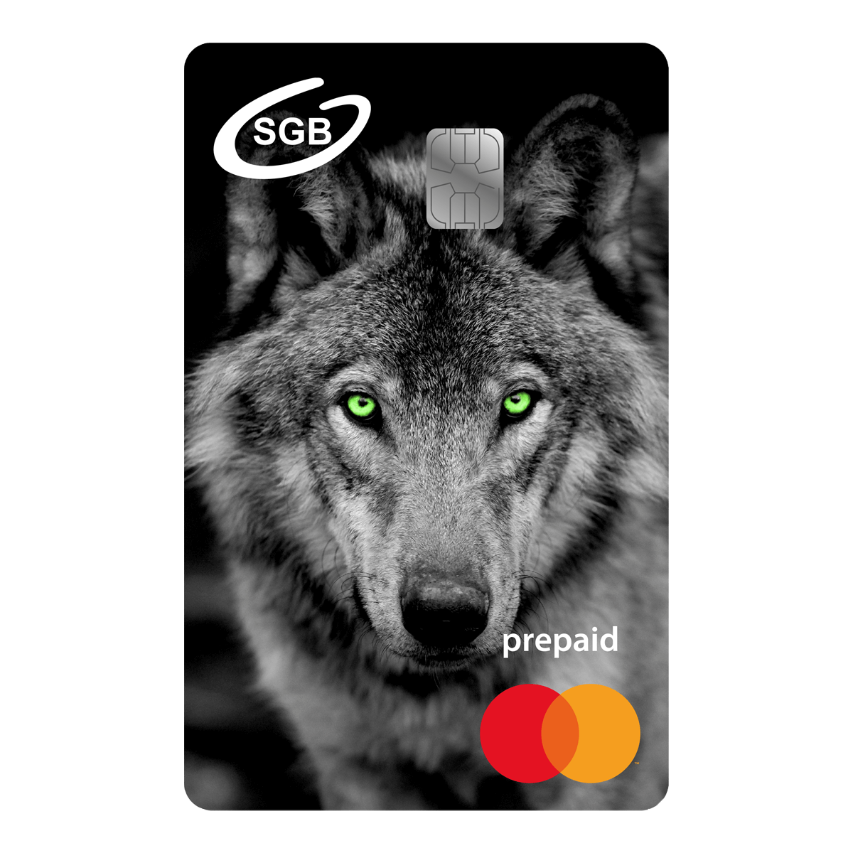 Karata z wizerunkiem wilka