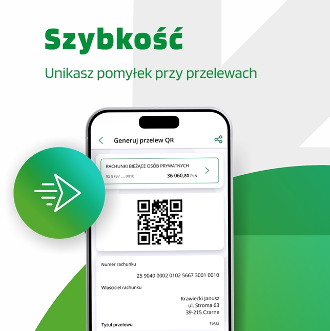 Szybkość - Unikasz pomyłek przy przelewach