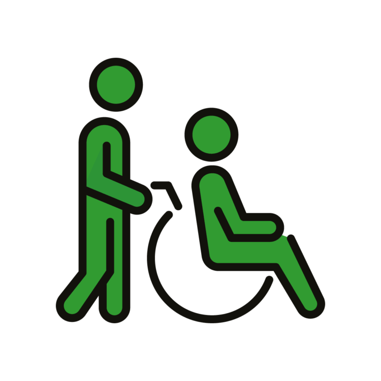 Dostęp dla osób na wózku z asystentem