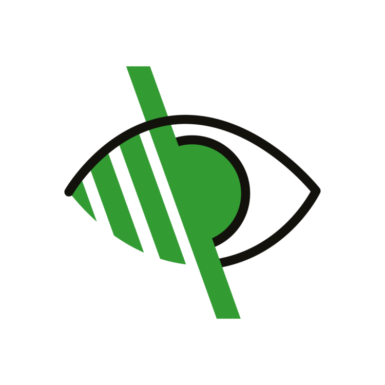 Ikona przedstawiająca przekreślone oko