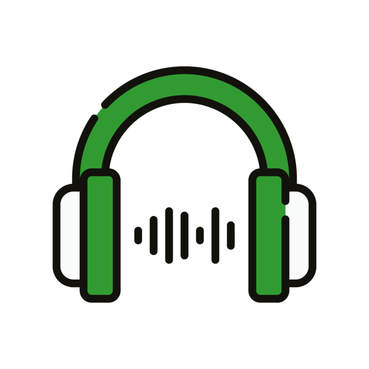 Ikona przedstawiająca słuchawki